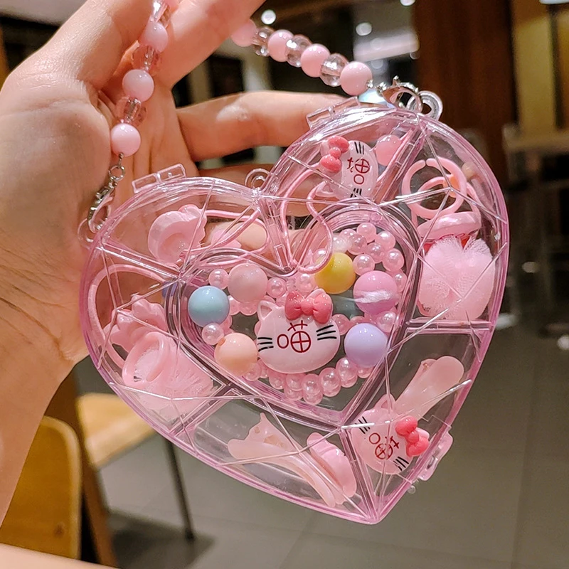 New DIY Children hair accessories girl jewelry set necklace as children party gift with party supplies