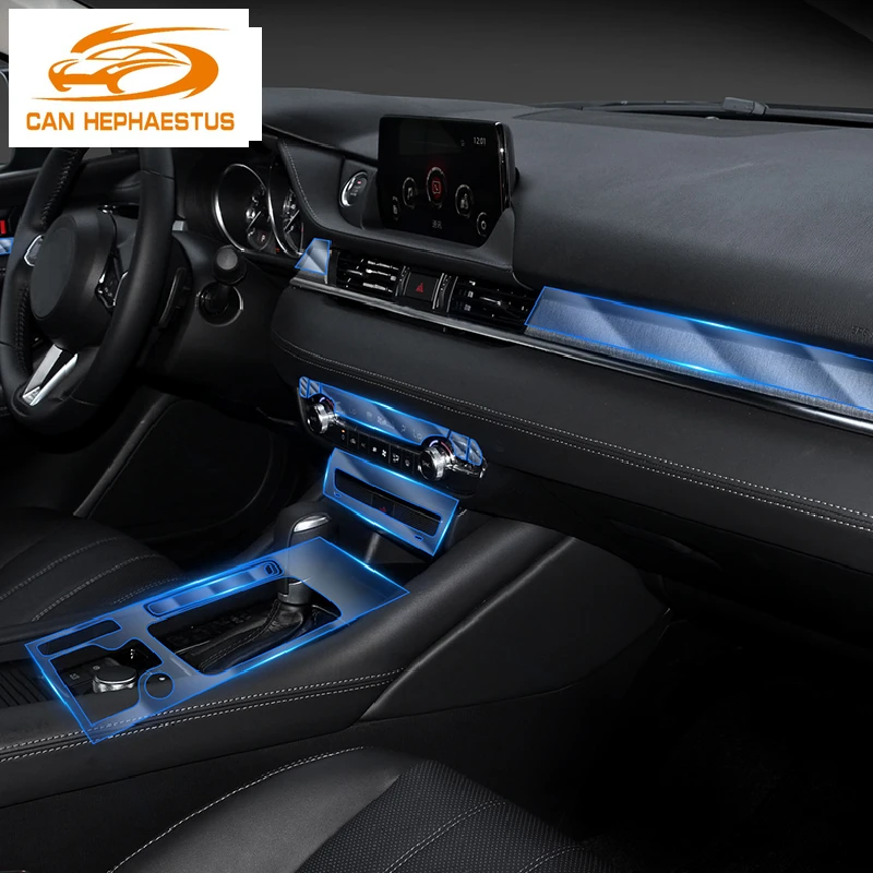 For Mazda 6 Atenza 2020-2021 Dashboard Panel Center Console Protective film Screen Anti-scratch TPU Car Interior Accessories