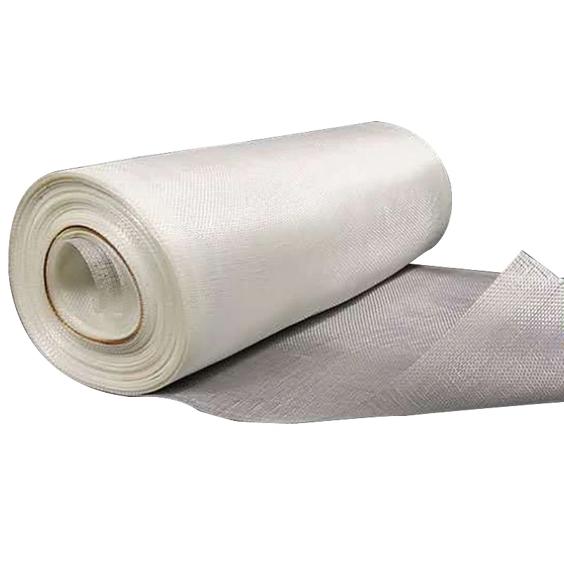 Heat Resistance 0.2Mm Thickness Plain Woven Fiberglass Fabric Fiberglass Glass Fiber Cloth Roll for Cooling Tower