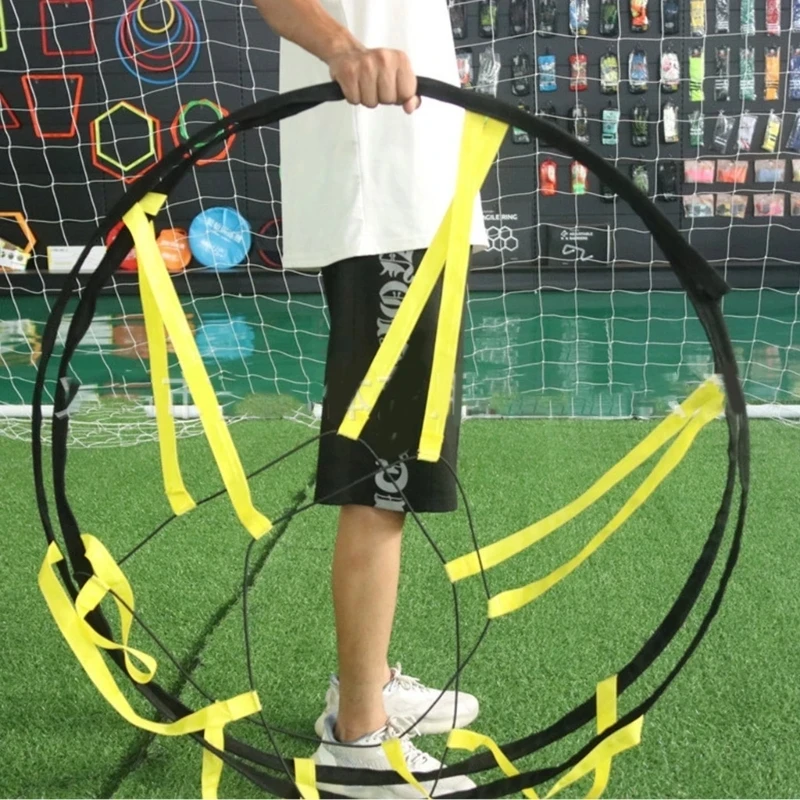Speed Training Portable Football Soccer Round Circular Agility Speed Ladder