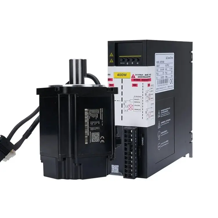 Efficient DM1M-04A60I8S AC 220v 400w 3000rpm servo motor DS2 Series servo driver for CNC