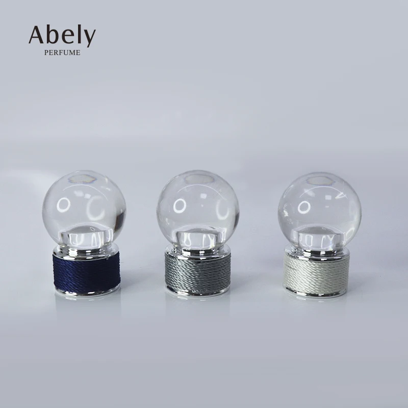 New trendy stylish decorative crystal surlyn perfume bottle cap FEA15 crimp perfume cover