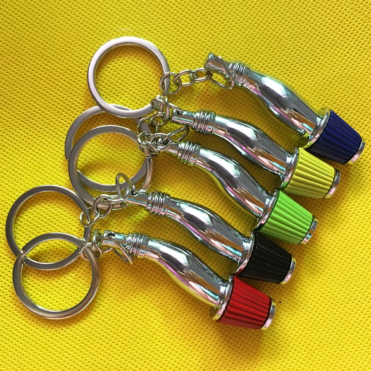 Custom Auto Parts Metal Key Ring Six-speed Manual Transmission Gear Shift mushroom  Keychain