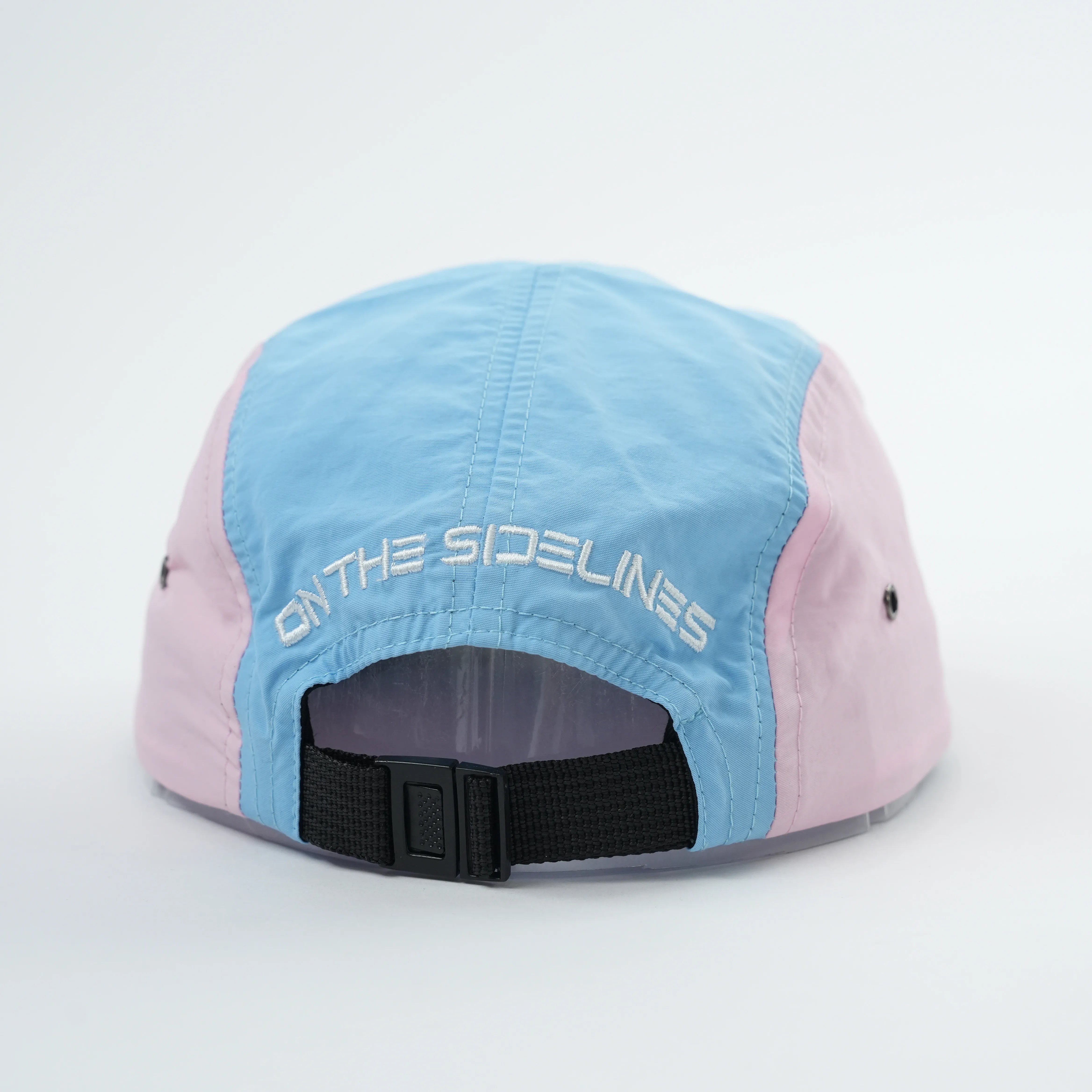 Camp Cap Custom, Plain 5 Panel Camping Hat, Soft Lightweight Nylon Running Hat