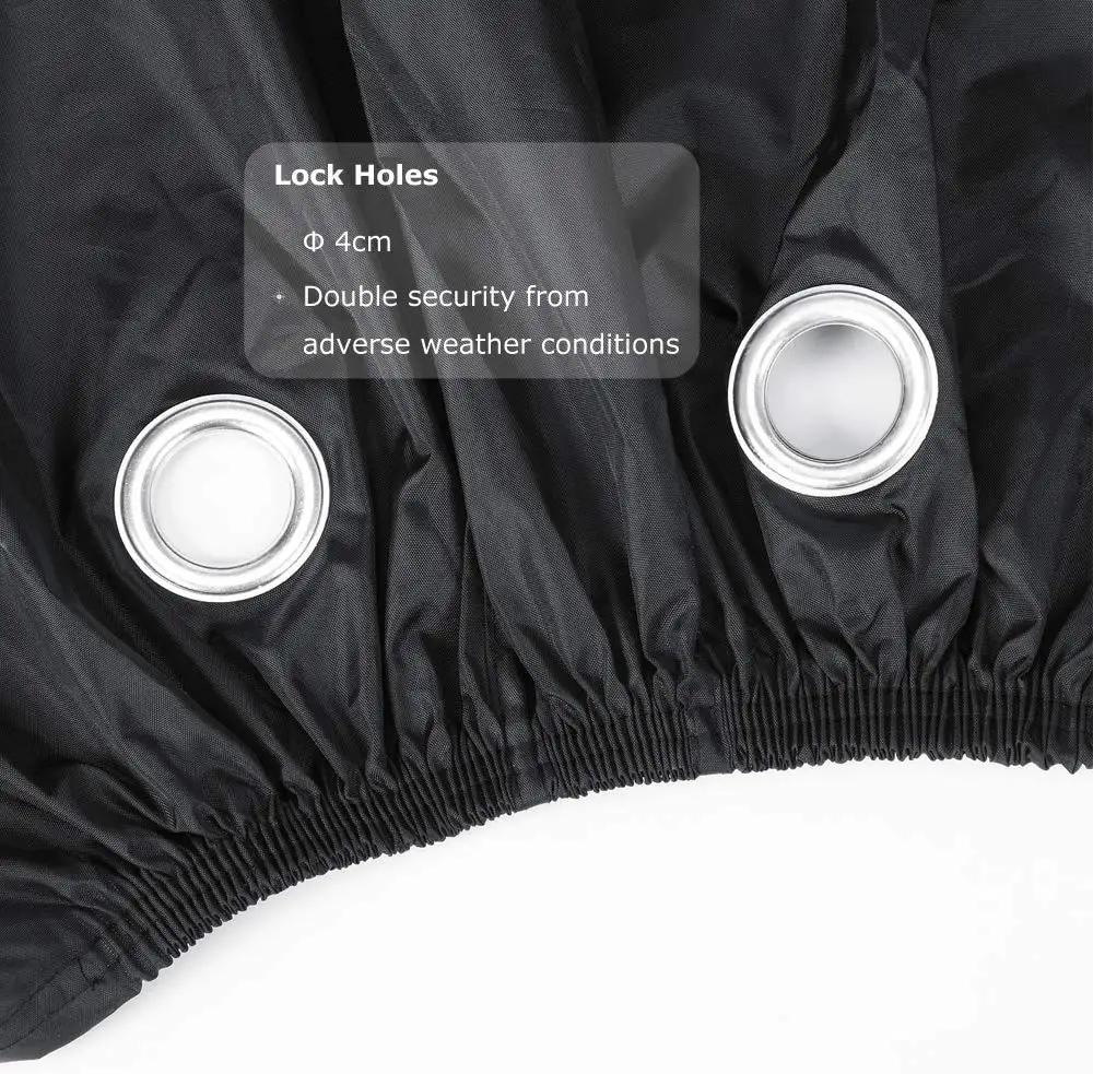 Heavy Duty 600D Waterproof Bicycle Cover Outdoor Dustproof Tearproof Bike Cover