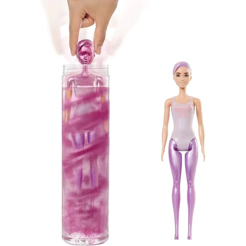 DIY Dolls color changes toys in different scenes Free creation Coloring Magnetic Box girl