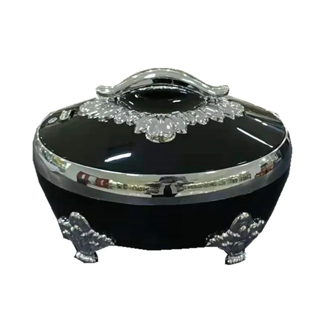 Hot Selling Luxury  Kitchen Container Set4L+5L+6L 3pcs SetABS+Stainless Steel Hot Pot Sets Food Warmer