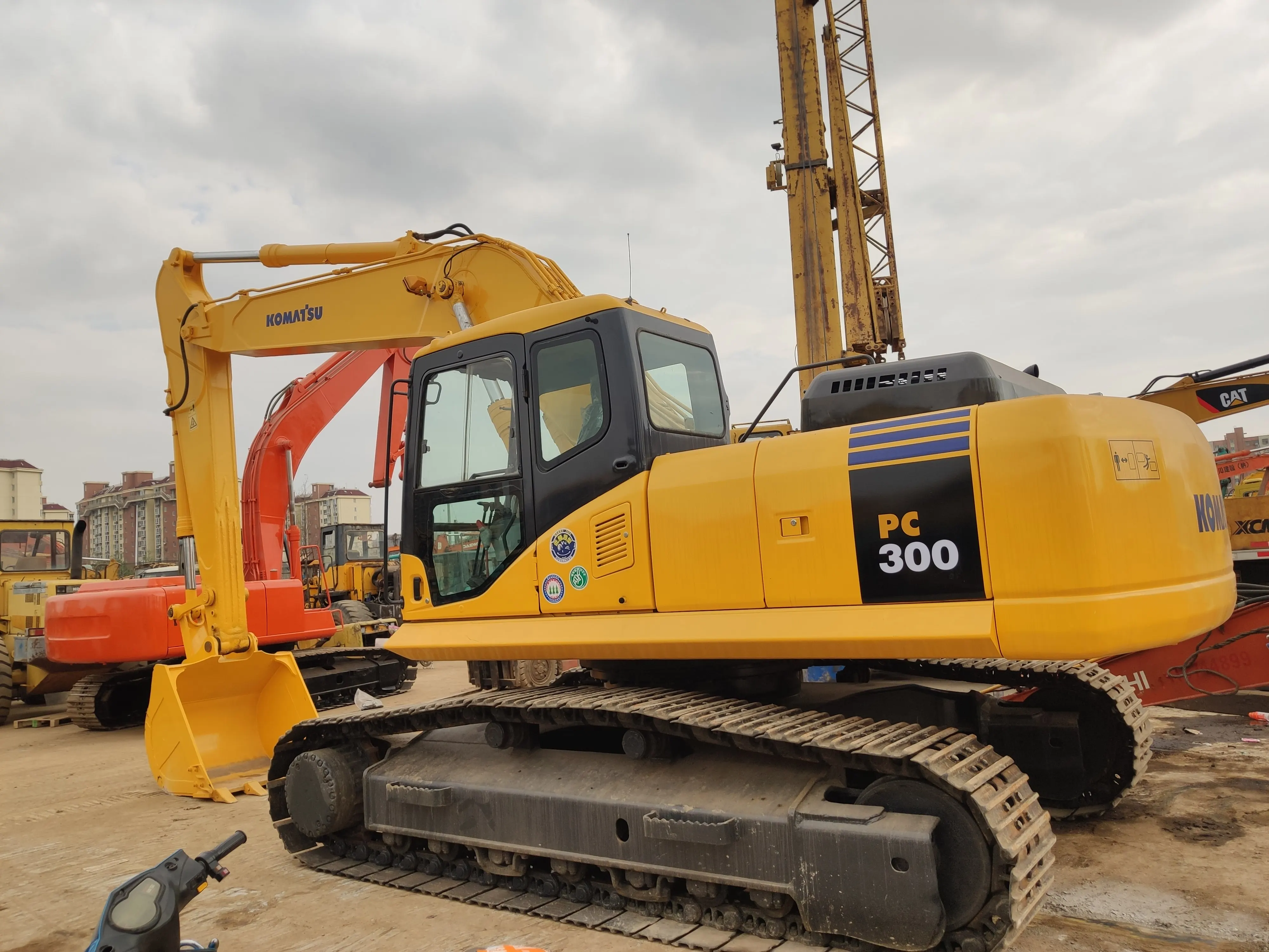 30 ton used komatsu pc300 komatsu 300-8 pc300-8 original Japanese make digger diggers excavators earth moving machine machinery