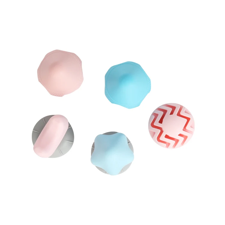 High Quality Suction Cup Triangle Massager Silicone Massage Ball