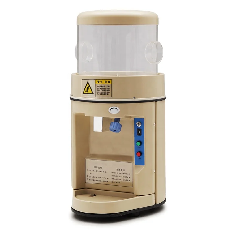 Electric Automatic Ice Crusher, Stainless Steel ice shaver commercial for Bar, Gathering, Home