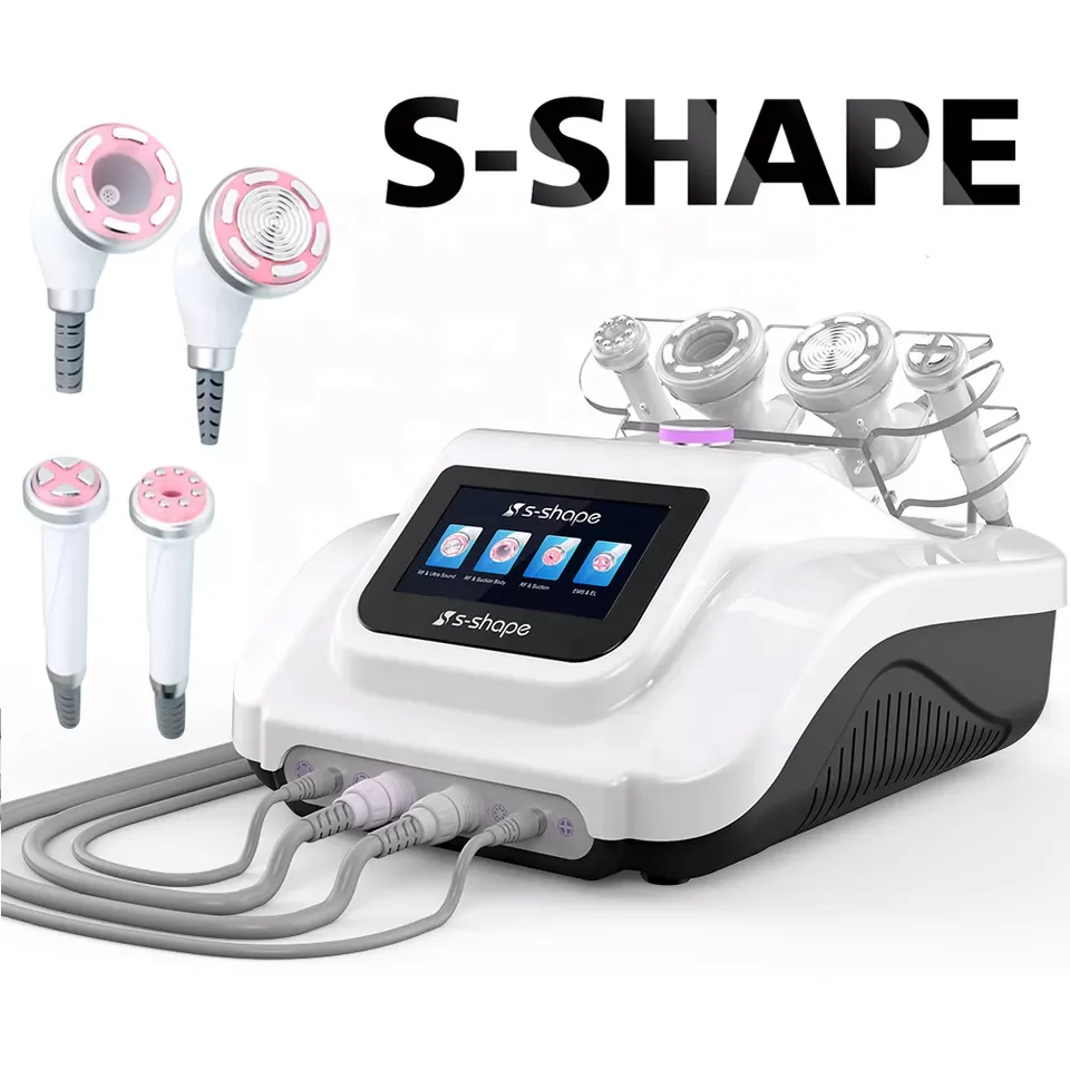 Factory Directly Sale Ultrasound 40K Cavitation RF Face EMS Vacuum Pump Suction Cup Ultra Cavitation Professional Machine