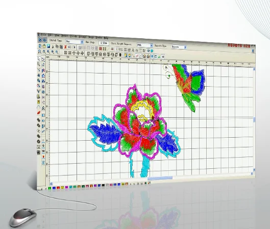 
 Richpeace приветствуется вышивка CAD V6.0  