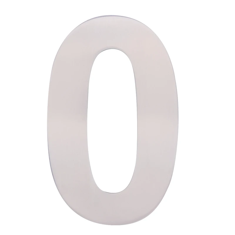 Custom Metal Stainless Steel 304 House Numbers and Letters Door Number Plate