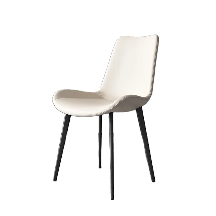 Fashion dining chair upholstered leather dining chairs northern europe luxury chairs dining