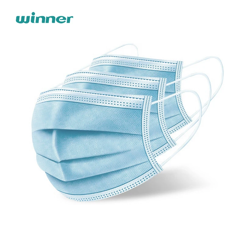 Winner professional medical mask manufacturer 3ply wholesale face masks disposable