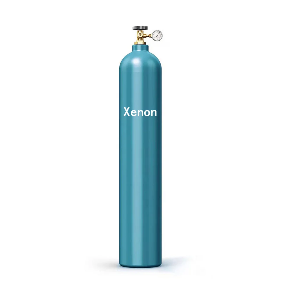 40L ксеноновый газовый баллон заполнен wth ксеноновая 99.999% высокой чистоты индивидуальная цена ксенонового газа для продажи