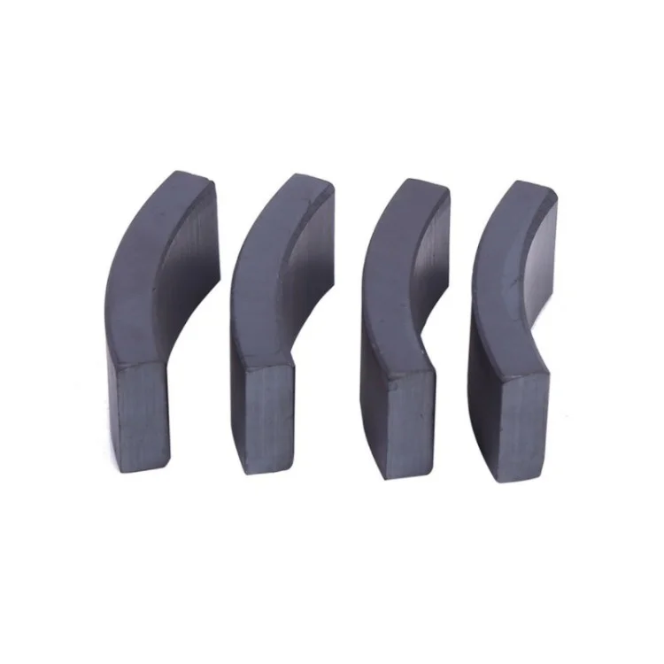 Super strong magnetic unique design new fashion y35 arc ferrite magnet