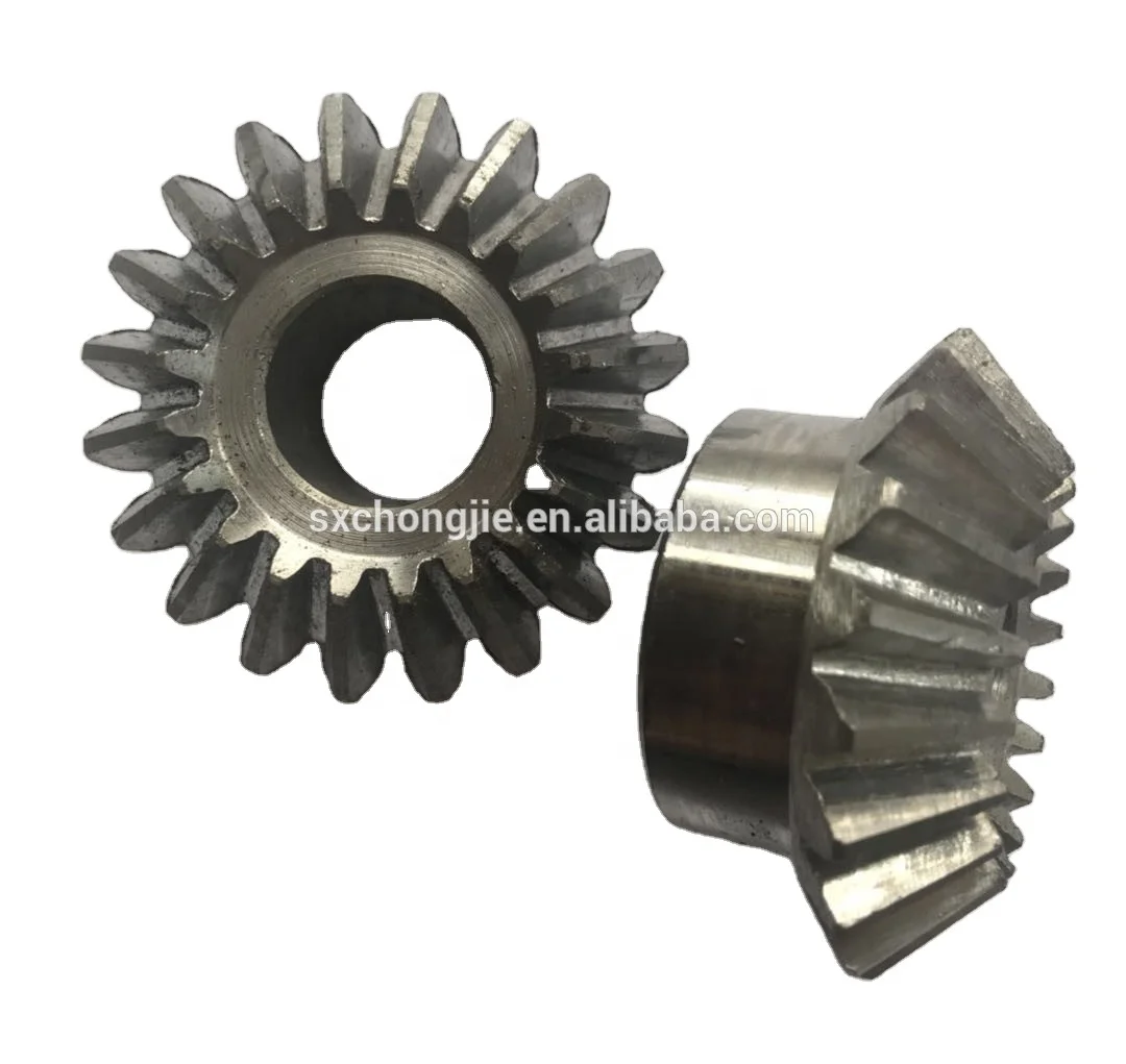 Factory price custom steel spline helical straight teeth new straight spiral bevel gears