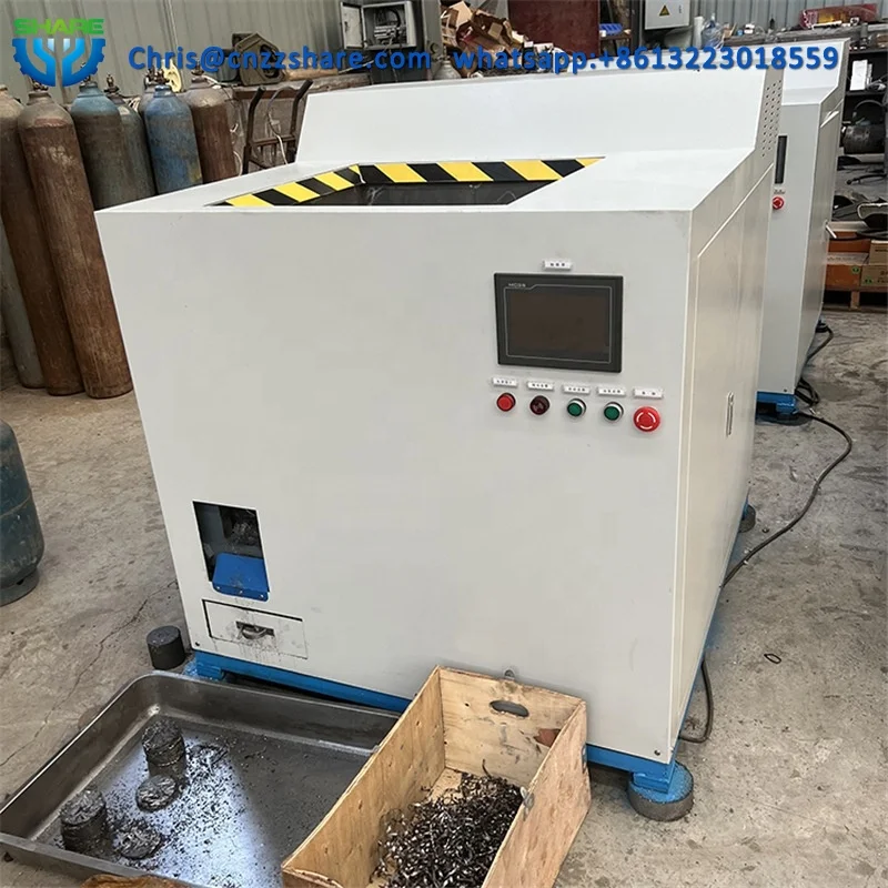 metal aluminum chip briquetting machine scrap iron chip presses scrap metal recycling equipment