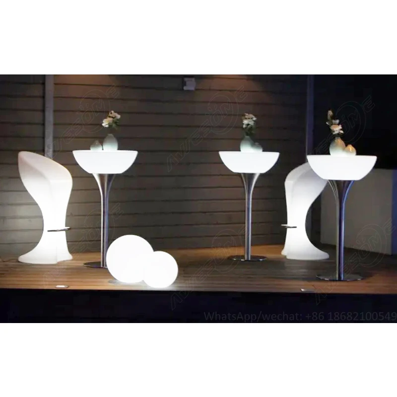Leuchtmobel Hocker Barstuhl новый дизайн Alies Barhocker СВЕТОДИОДНЫЙ стул барный (Bs100)