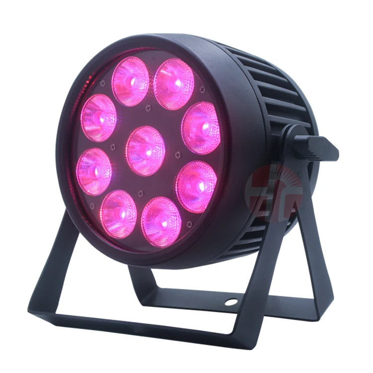 Professional dj lights led 9 x18wWireless DMX Battery Power RGBWA UV 6IN1 LED Par Can Light
