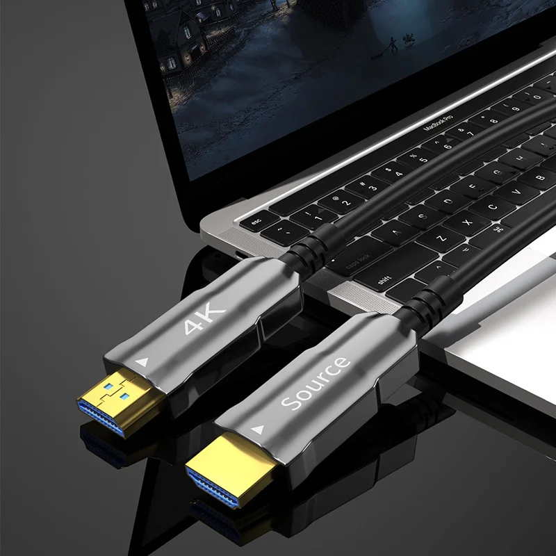 Factory Good Price Premium Plastic 8k Hdmi 2.1 Cable 2m 6.6ft High Speed Braided Hdmi Cable Cord 4k