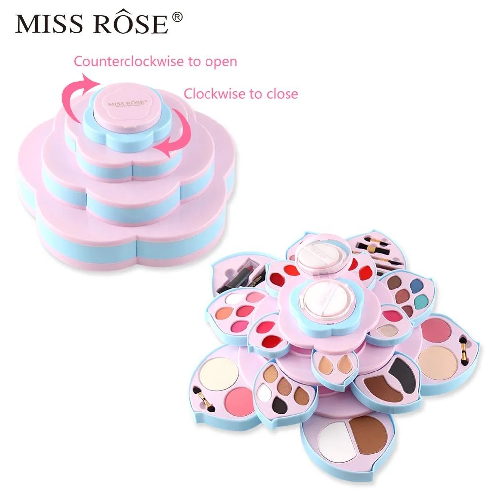  Палитра для макияжа тени век Miss Rose наборы косметика профессиональный