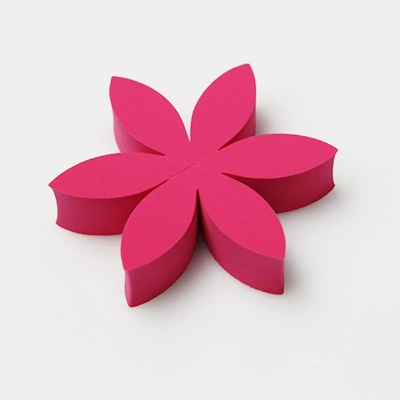 Petals-Shaped Makeup Sponge Small Wedge Shaped Smooth Apply Beauty Sponge