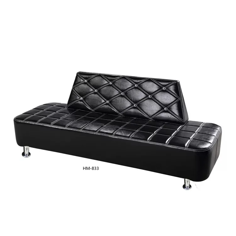 Cheap Beauty Salon Furniture Waiting Reception Sofa Multi-seat Sofa Waiting Chair