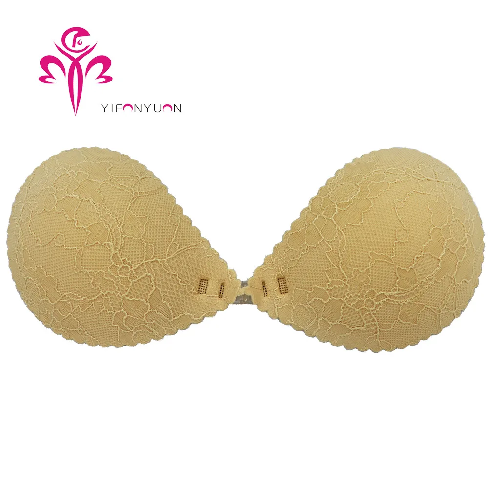 Hot Selling invisible bra breathable silicone invisible strapless push up bra