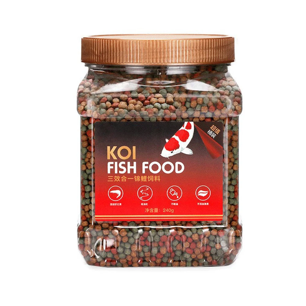 2024 Lazada китайский производитель 360 г здоровый корм для кои рыбы еда тропических рыб
