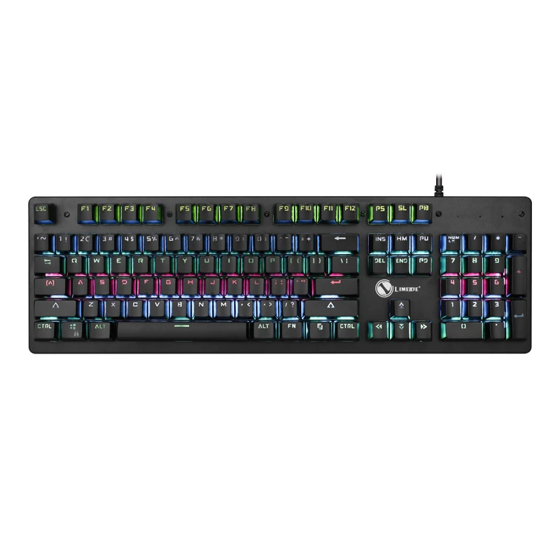 Backlit game imitation mechanical keyboard USB desktop notebook manufacturer Wired gaming keyboard