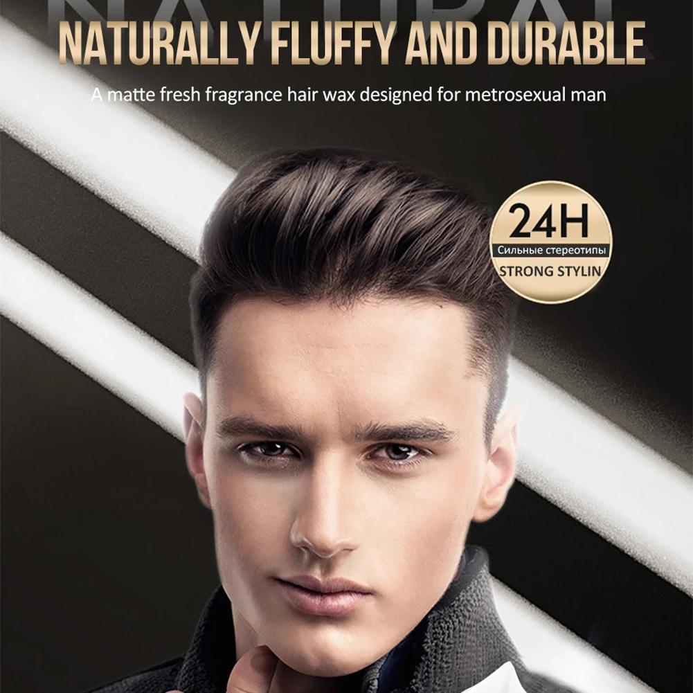 Private Label Textured Strong Hold Hair Wax For Men Hair Styling Products Hair Pomade Wax