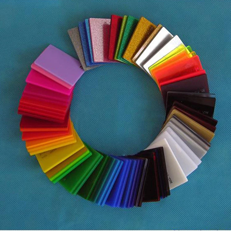 Goldensign different thickness pmma board plexi glass transparent extruded clear cast acrylic sheet