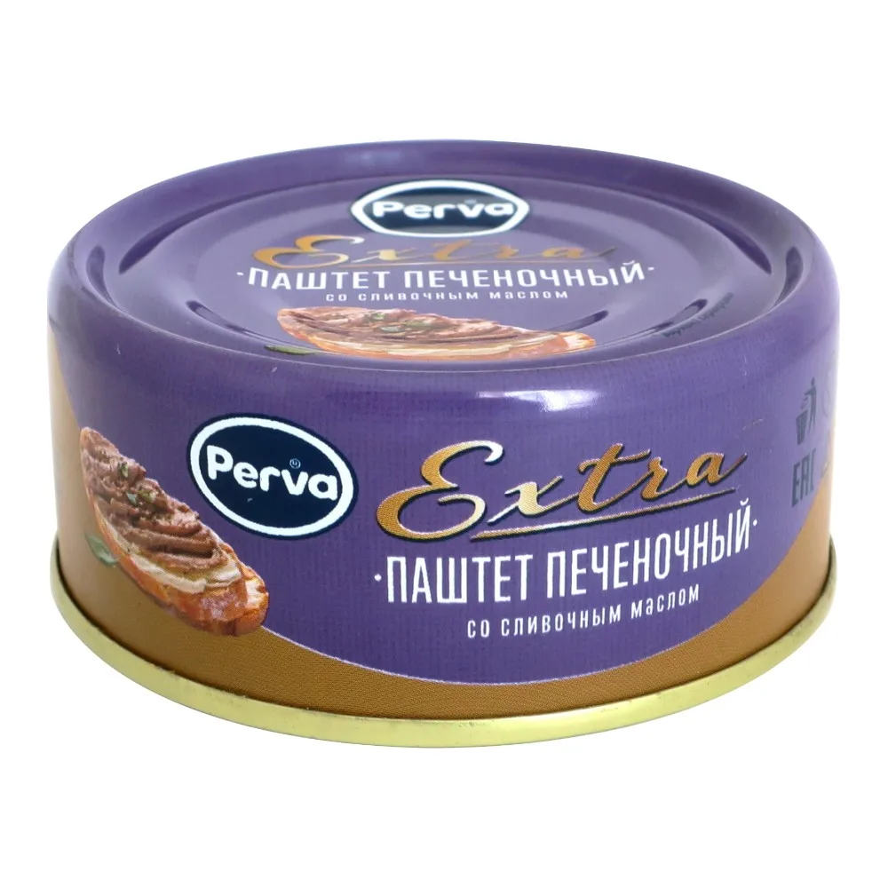 Perva Delicious Liver Pate With Butter Ready To Eat Food