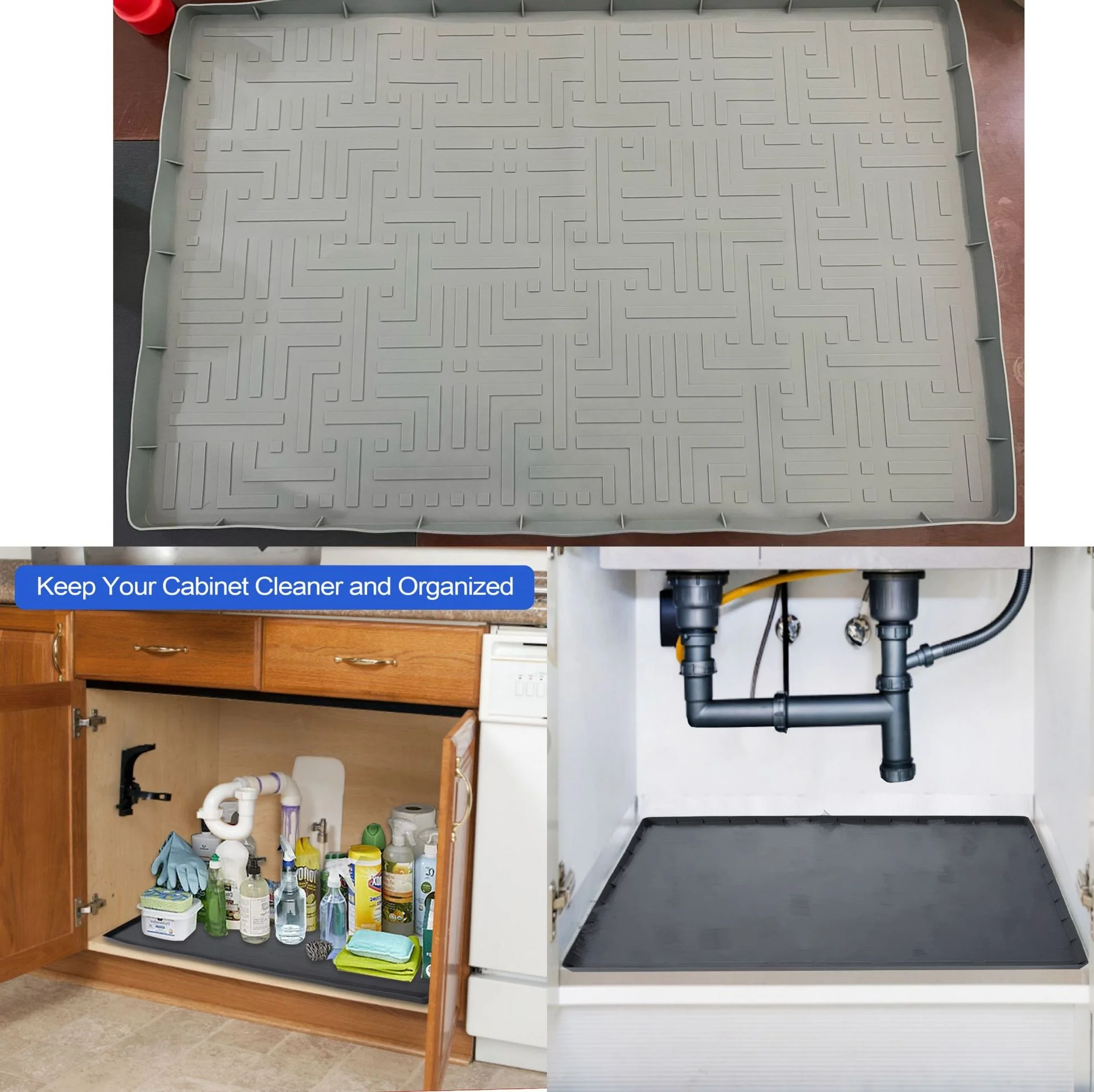 Sink drainer mat,Silicone Dish Drying Tray,Kitchen Washing Drainer Dry Rack Mats