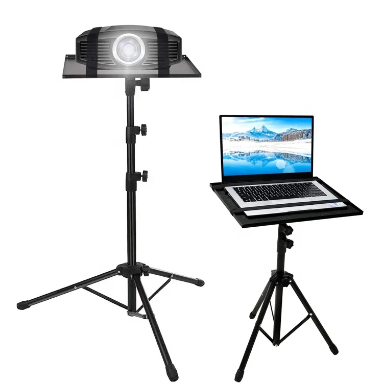 Amazon Hot Selling Height Adjustable Tripod Computer DJ Equipment Tripod Notebook Projector Universal Tripod