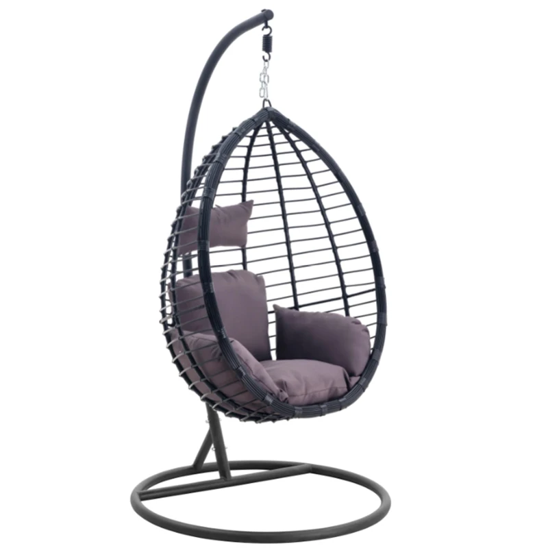 Wholesale Outdoor Hanging Rattan Chair Leisure Wicker patio Swings Chair