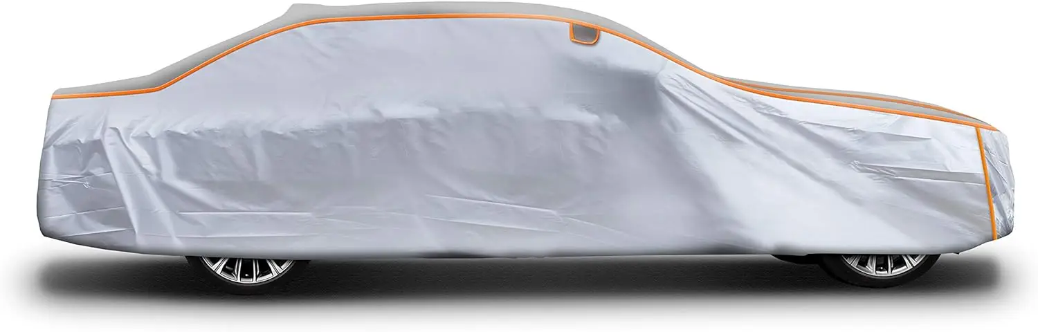 Factory Direct Sales Heavy Duty Foldable Waterproof Outdoor UV Resistant Dustproof Durable Car Cover