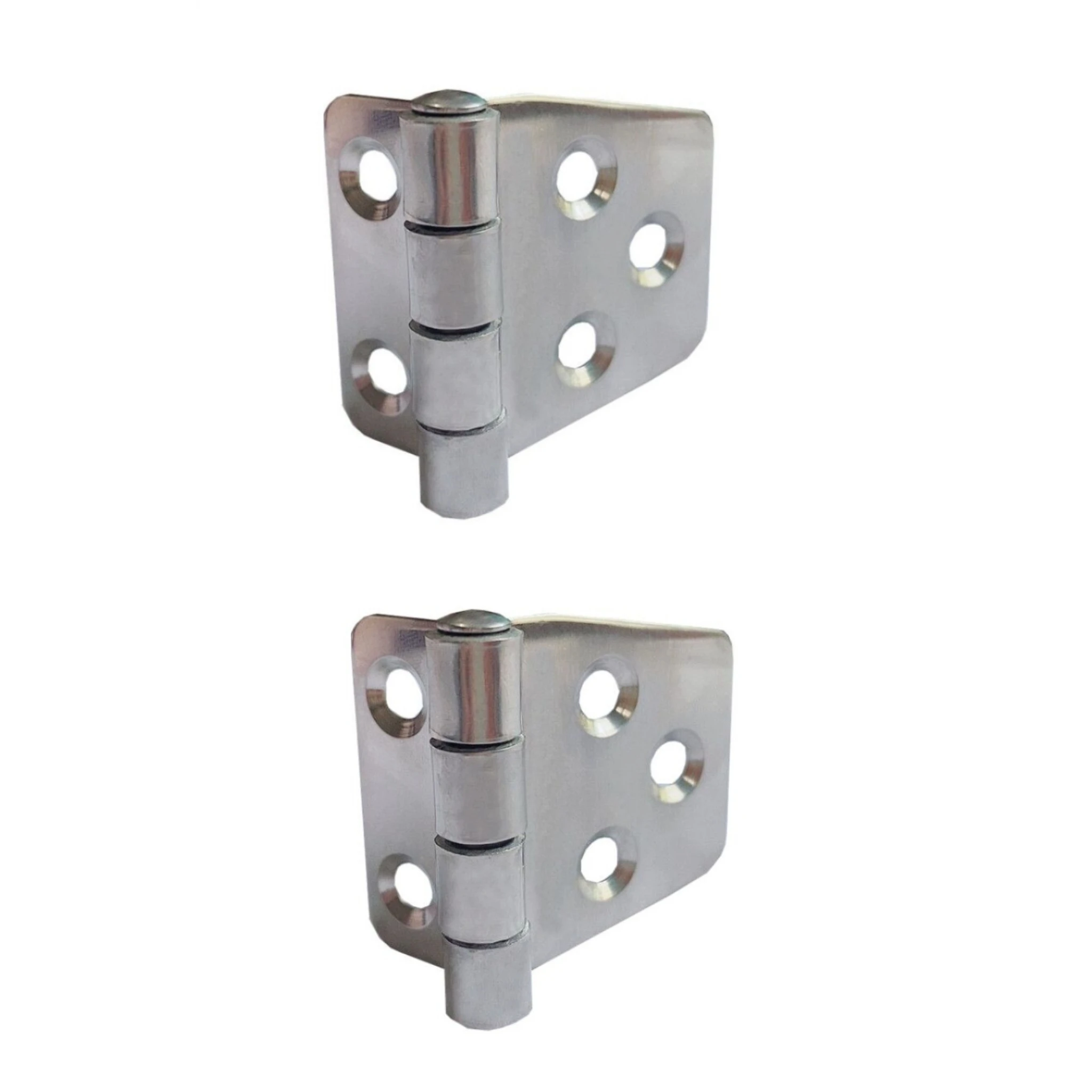 Marine Grade Cast Solid 316 Stainless Steel Mirror Polished Shortside Hinges
