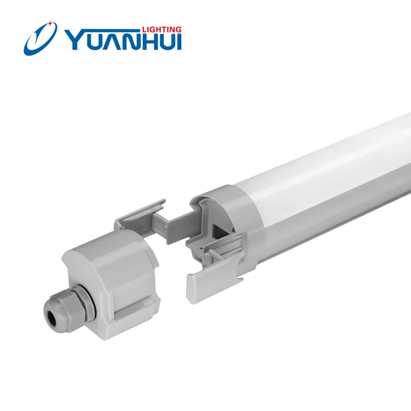 2021 New model YL20 IP65 Extrusion Integrated LED triproof waterproof linear luminaire lamp light