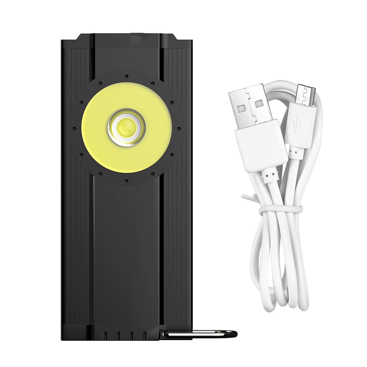 500LM High Power Mini Keychain Flashlight 6 Light Modes IP65 Waterproof Durable Power Saving Work Light With Magnetic Outdoor