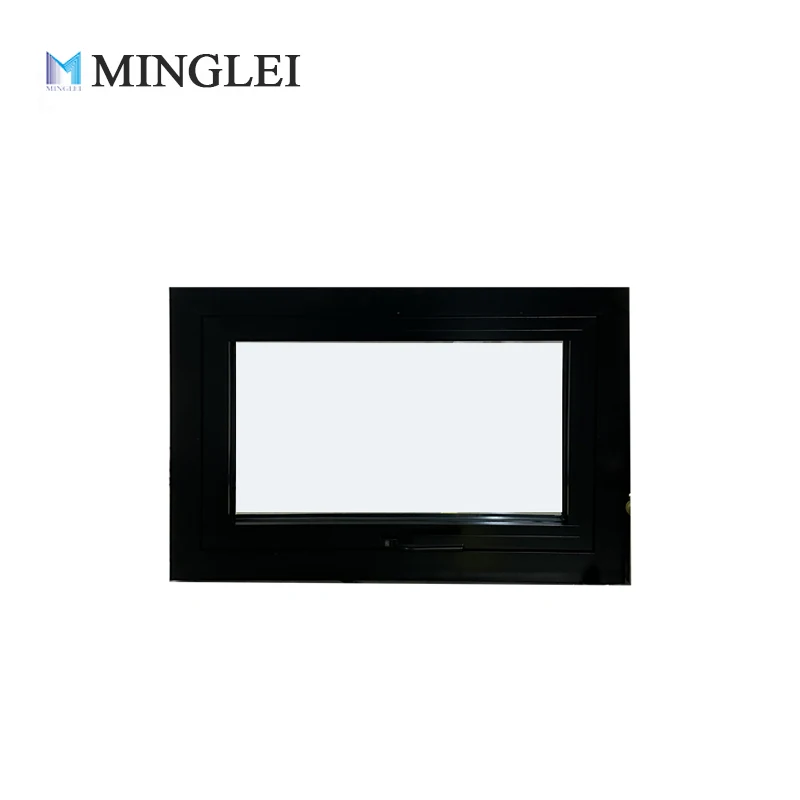 German Standard High Efficiency windows Double Glazed Aluminium Awning windows