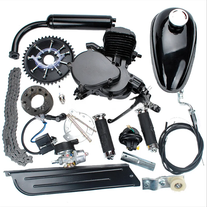 
Wholesale 2-Stroke Gas Engine Motor Kit other bicycle parts 80cc bicycle engine kit for build Motorized Bicycle 