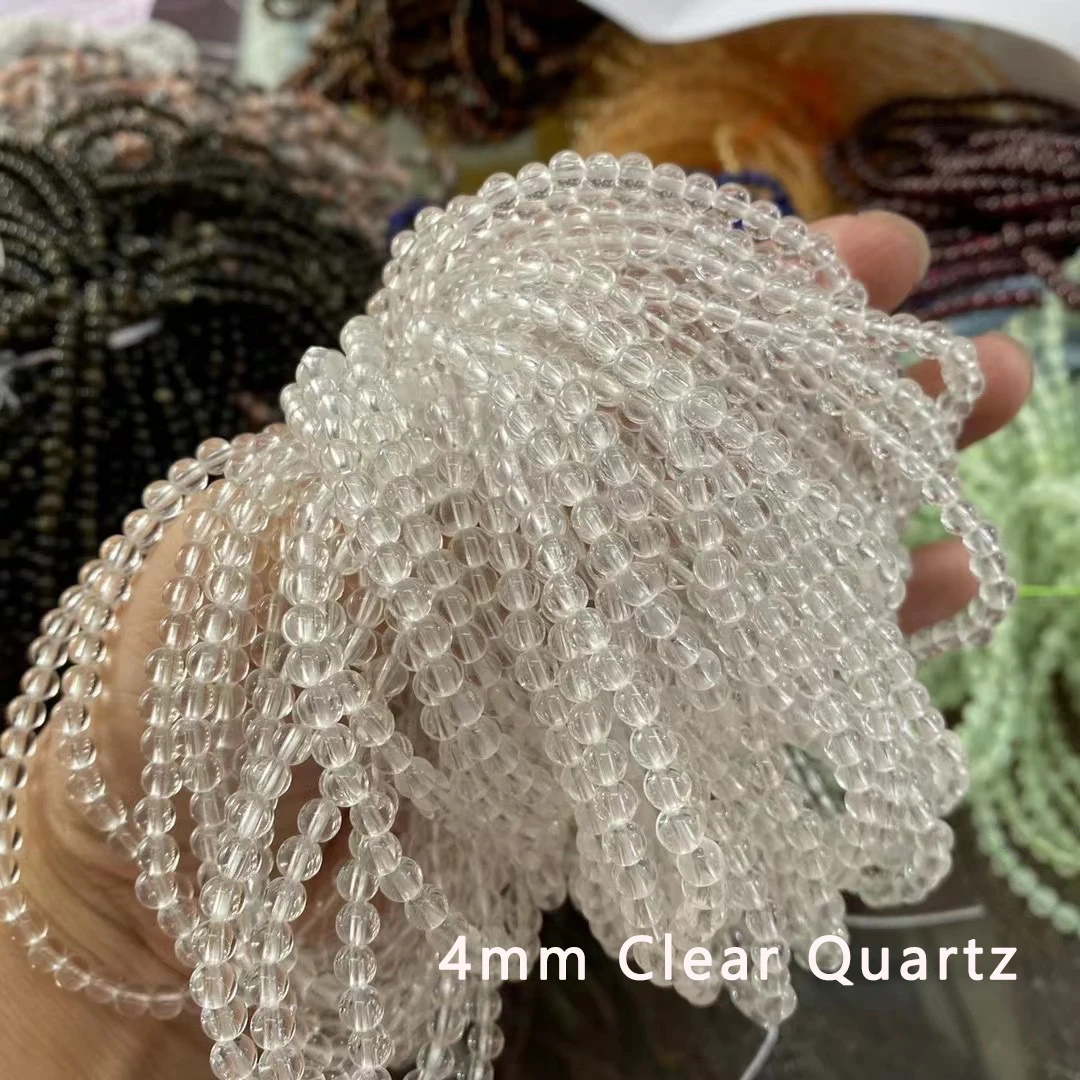 Tiger Eye Lava Stone4mm Beaded Bracelets Design Natural Stone Healing Crystal Energy Beads Bracelets Jewelry