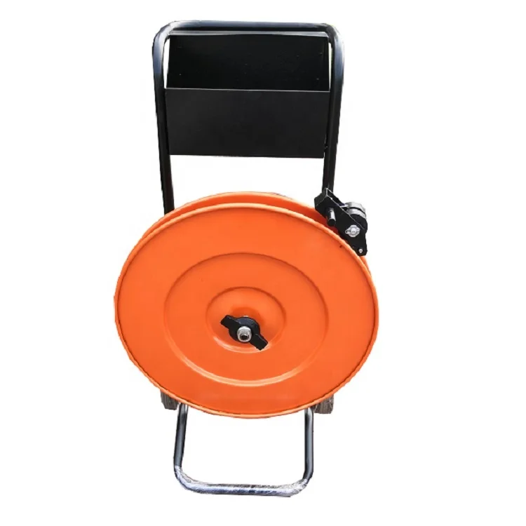 Colourful PVC/PE/Steel Strapping Tool Hand Dispenser Cart
