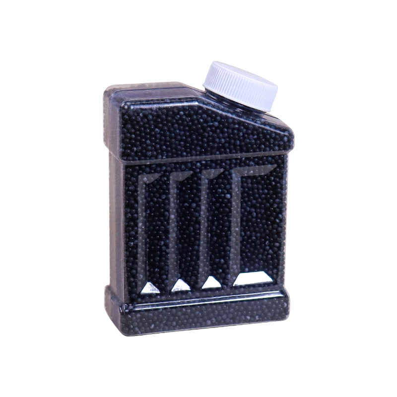 Hard Black matte gel ball 60N Hydrogel Crystal Water Beads Gel Balls For Refill Ammo Gel Ball Blaster