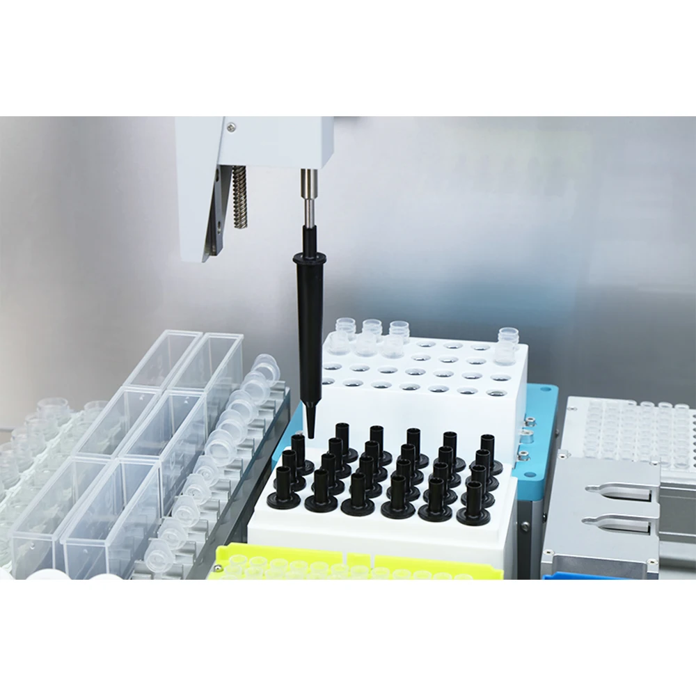 ALLSHENG Auto-Pure 2400 automated nucleic acid extraction pcr set-up workstation