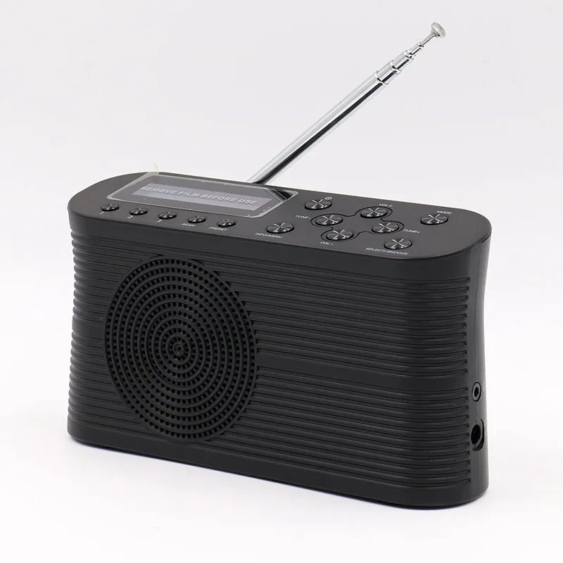 Portable Digital DAB+FM/RDS Radio with Frontier solution