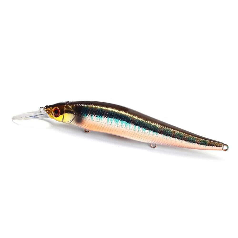 New Innovation Ideal for All Water Conditions Slow Sinking Fishing Lures Large Minnow Lure Artificial Hard Minnow Minnow
